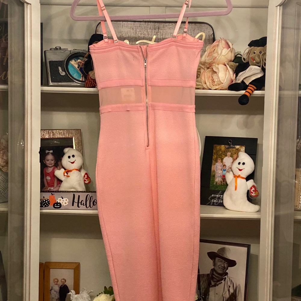 Pink Cocktail Dress - Picture 2 of 2